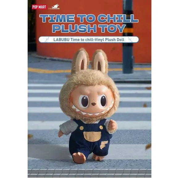 Labubu Time to Chill Pop Mart Plush Collectible Toy Authentic - Picture 7 of 12